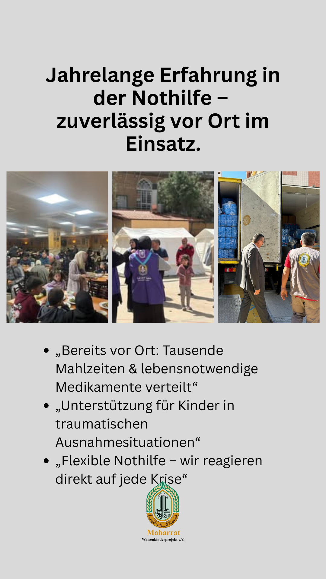 Nothilfe-Kampagne für Geflüchtete im Libanon 3